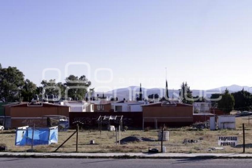 INVASIÓN DE TERRENO