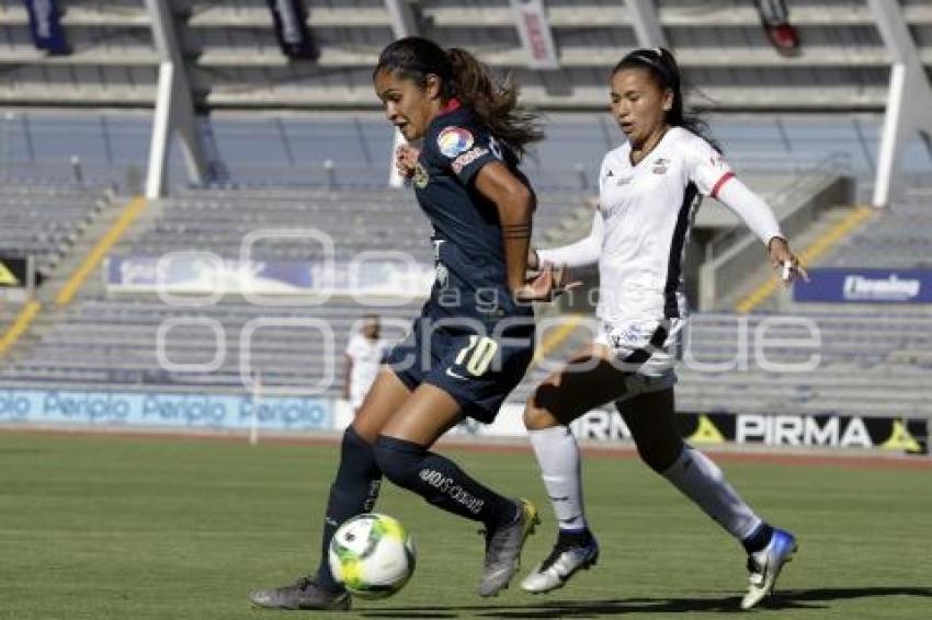 FÚTBOL FEMENIL . LOBOS VS AMÉRICA