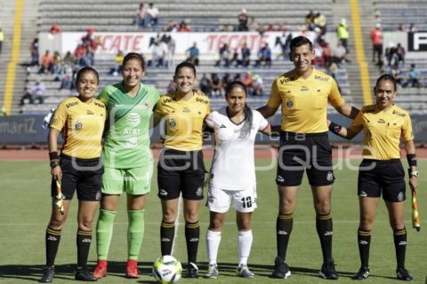 FÚTBOL FEMENIL . LOBOS VS AMÉRICA