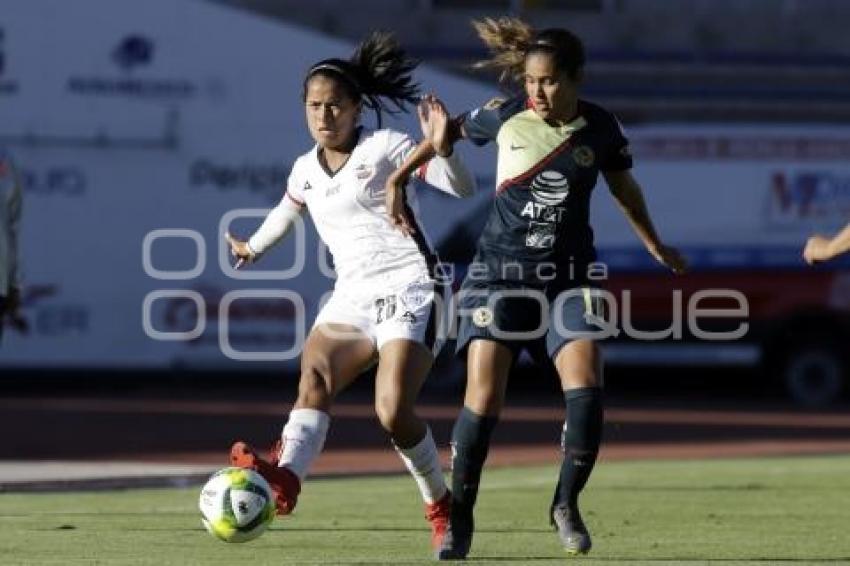 FÚTBOL FEMENIL . LOBOS VS AMÉRICA