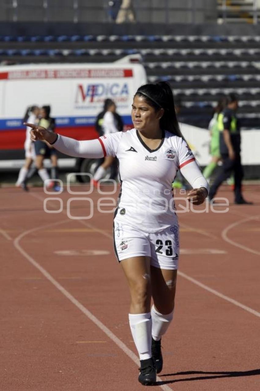 FÚTBOL FEMENIL . LOBOS VS AMÉRICA