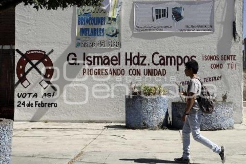 PROPAGANDA ELECTORAL . JUNTAS AUXILIARES