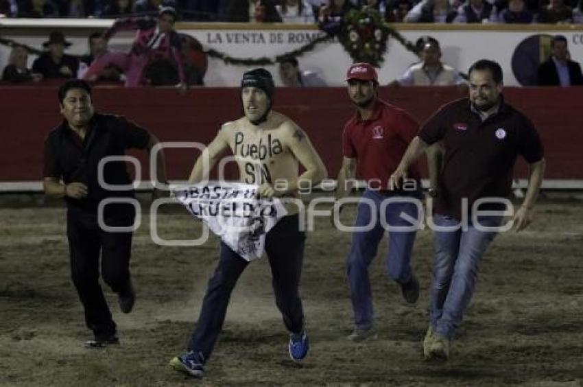 MANIFESTACION CONTRA  TAUROMAQUIA