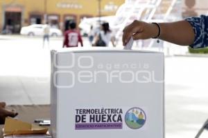 CONSULTA TERMOELÉCTRICA HUEXCA