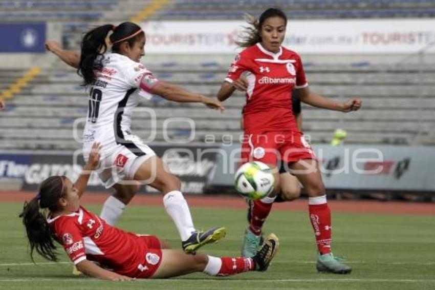 FÚTBOL FEMENIL . LOBOS VS TOLUCA