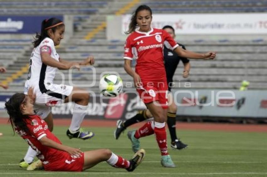 FÚTBOL FEMENIL . LOBOS VS TOLUCA