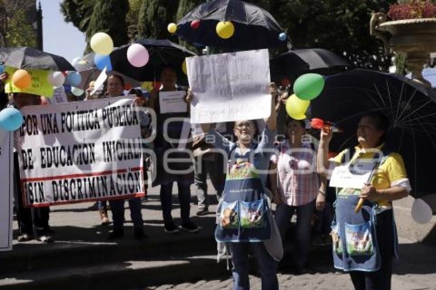 MANIFESTACIÓN ESTANCIAS SEDESOL