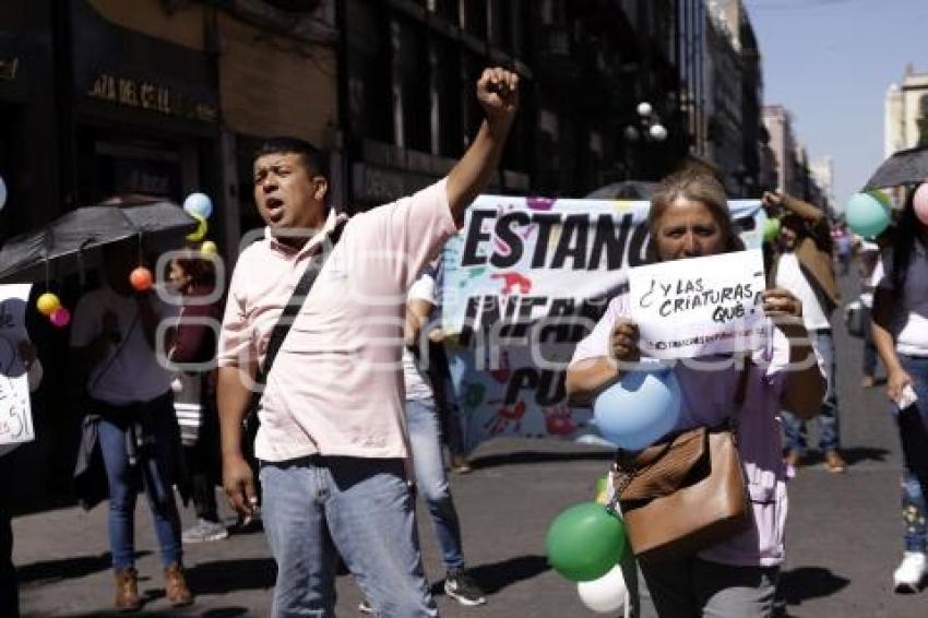 MANIFESTACIÓN ESTANCIAS SEDESOL