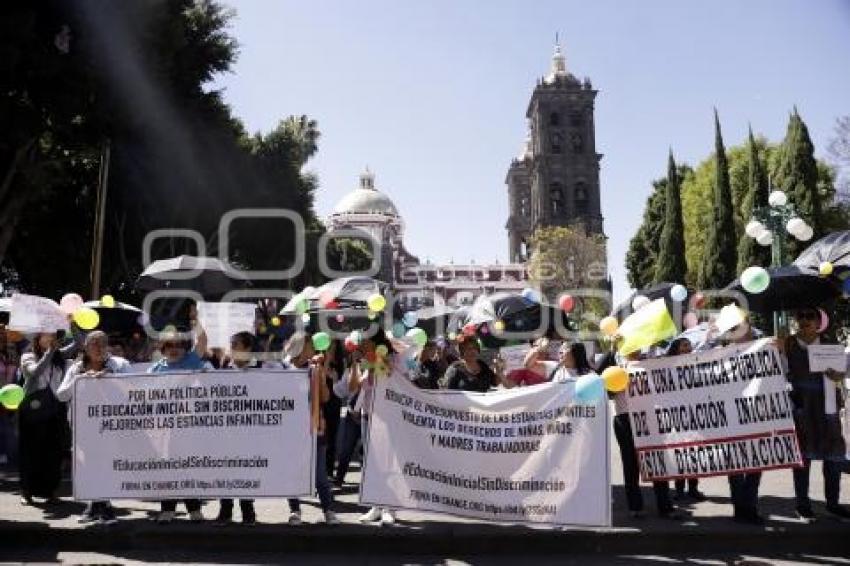 MANIFESTACIÓN ESTANCIAS SEDESOL