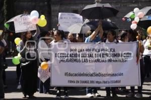 MANIFESTACIÓN ESTANCIAS SEDESOL