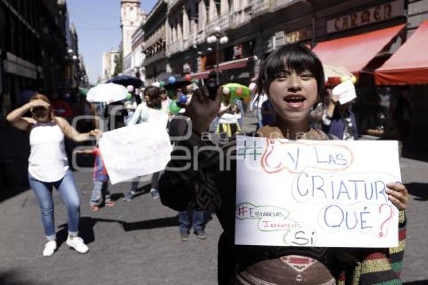 MANIFESTACIÓN ESTANCIAS SEDESOL