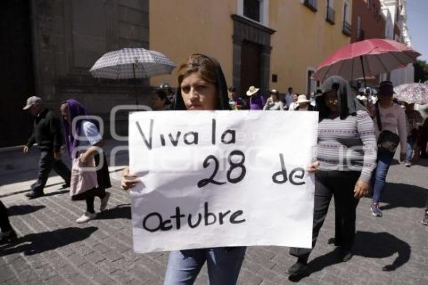 MANIFESTACIÓN 28 DE OCTUBRE