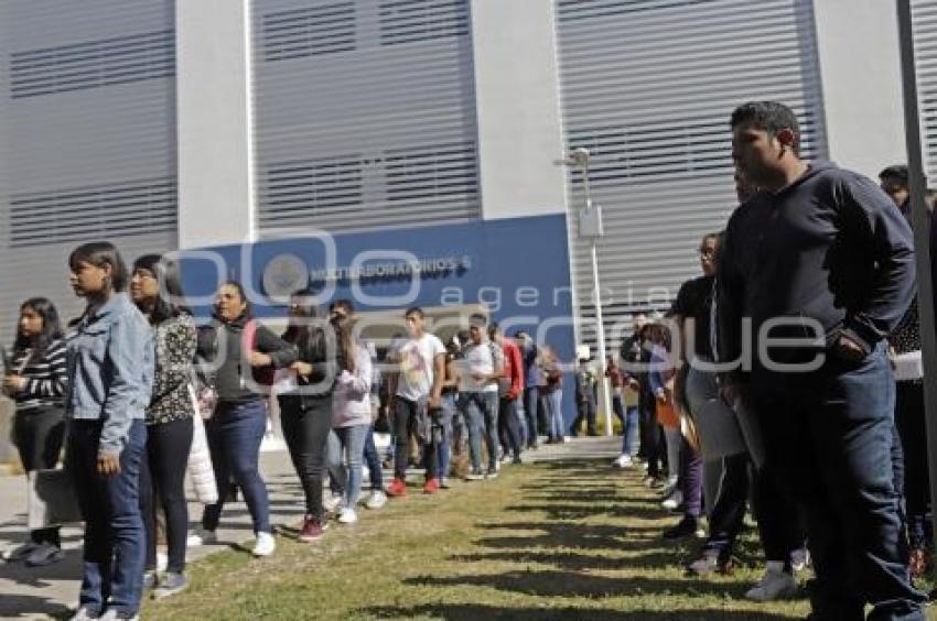 BUAP . ADMISIÓN 2019