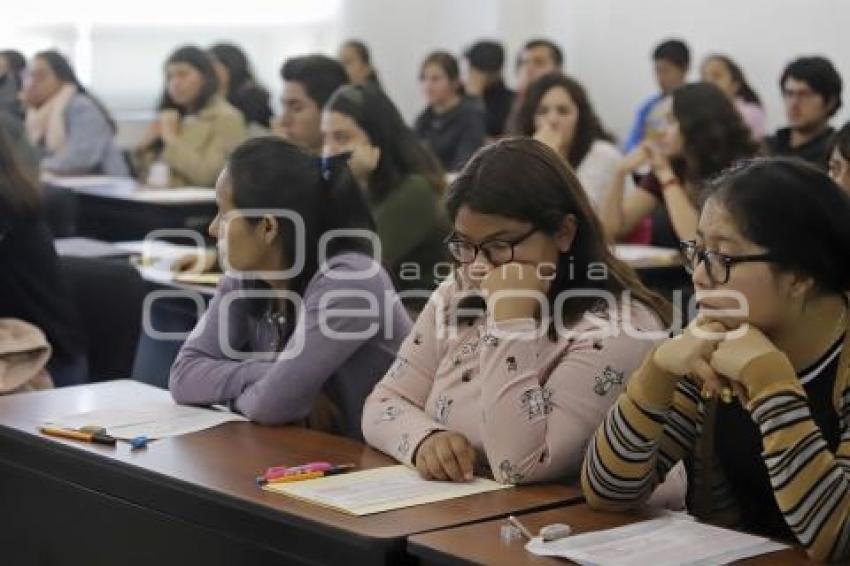 BUAP . ADMISIÓN 2019