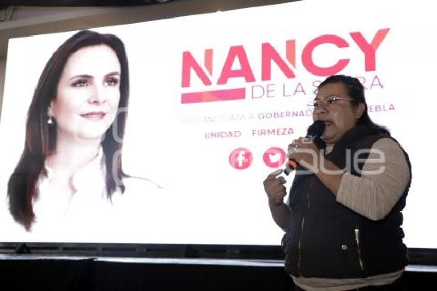 NANCY DE LA SIERRA . SAN ANDRÉS CHOLULA