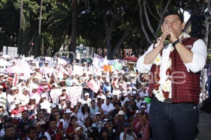 ALEJANDRO ARMENTA . CIERRE PRECAMPAÑA