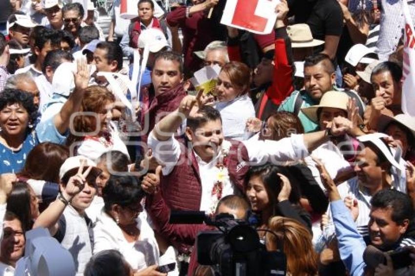 ALEJANDRO ARMENTA . CIERRE PRECAMPAÑA