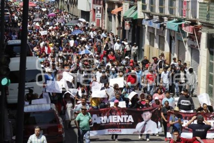 ALEJANDRO ARMENTA . CIERRE PRECAMPAÑA