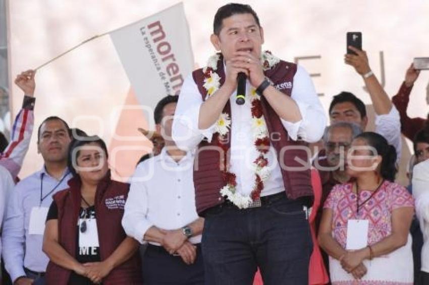 ALEJANDRO ARMENTA . CIERRE PRECAMPAÑA