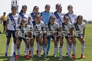 FUTBOL FEMENIL . CLUB PUEBLA VS TUZOS