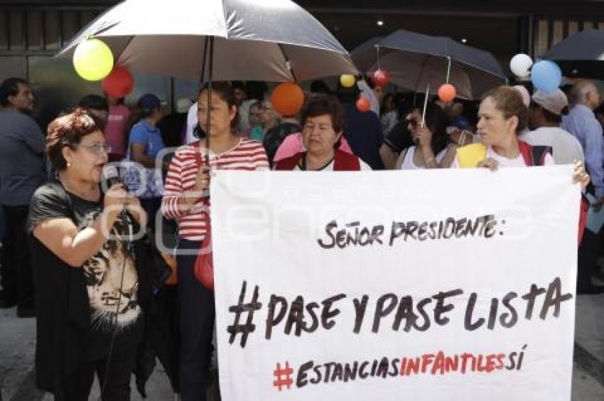 MANIFESTACIÓN ESTANCIAS INFANTILES