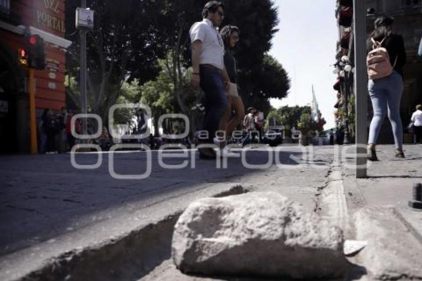 MAL ESTADO CENTRO HISTÓRICO