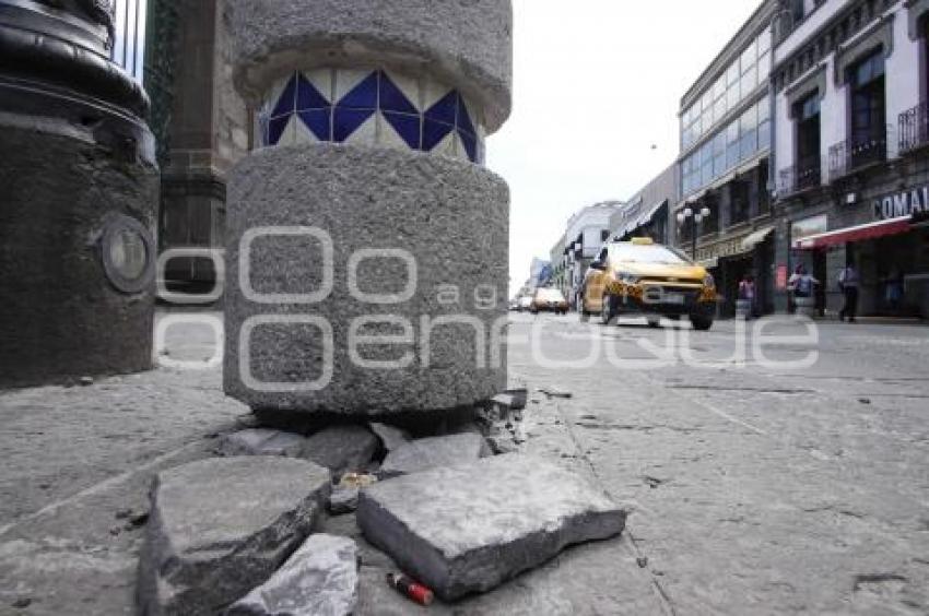 MAL ESTADO CENTRO HISTÓRICO