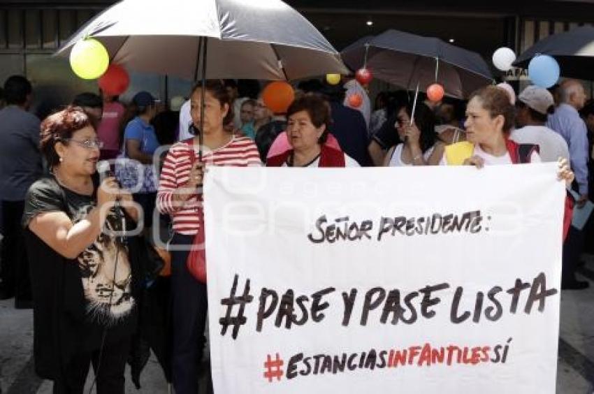 MANIFESTACIÓN ESTANCIAS INFANTILES