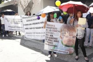 MANIFESTACIÓN ESTANCIAS INFANTILES