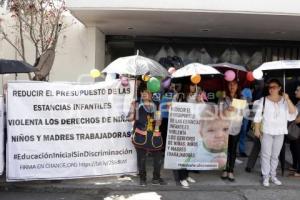 MANIFESTACIÓN ESTANCIAS INFANTILES