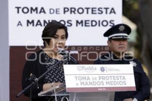 TOMA PROTESTA MEDIOS MANDOS