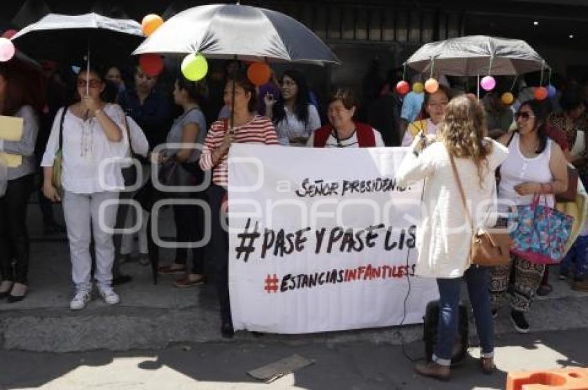 MANIFESTACIÓN ESTANCIAS INFANTILES