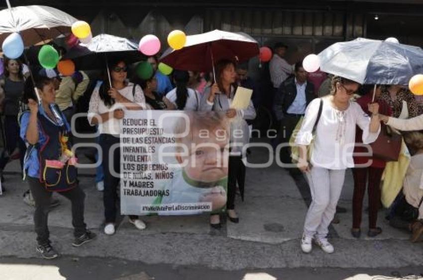 MANIFESTACIÓN ESTANCIAS INFANTILES