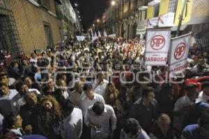 MIGUEL BARBOSA . CIERRE DE PRECAMPAÑA