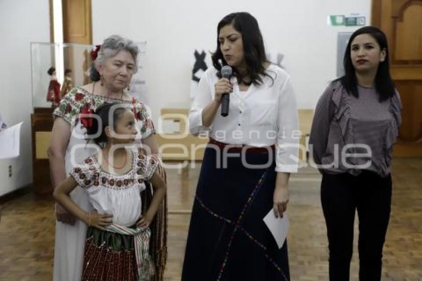 EXPOSICIÓN TRAJE DE LA CHINA POBLANA