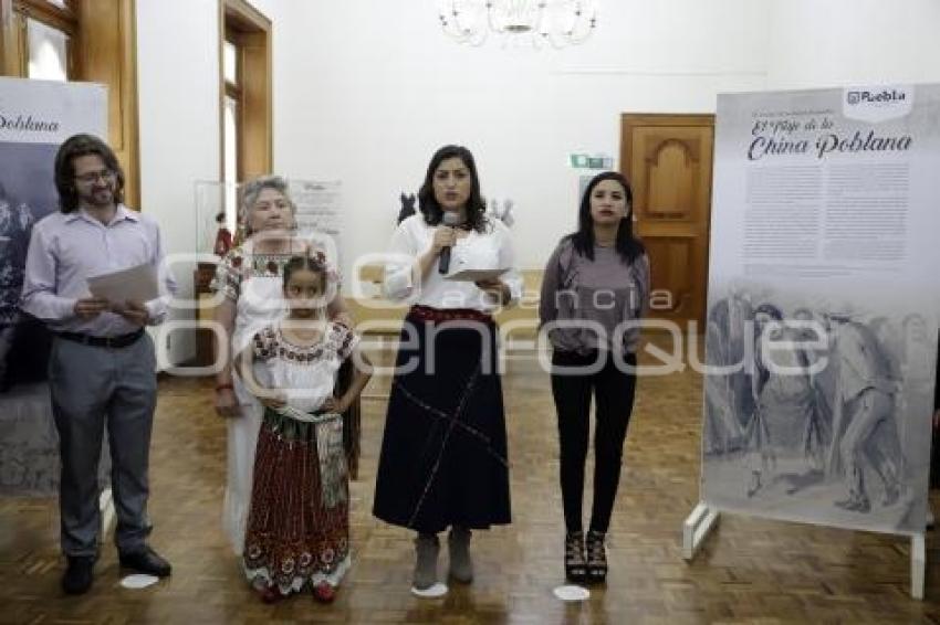 EXPOSICIÓN TRAJE DE LA CHINA POBLANA