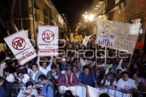 MIGUEL BARBOSA . CIERRE DE PRECAMPAÑA