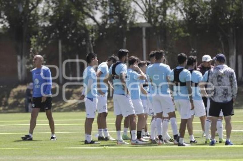 CLUB PUEBLA . ENTRENAMIENTO