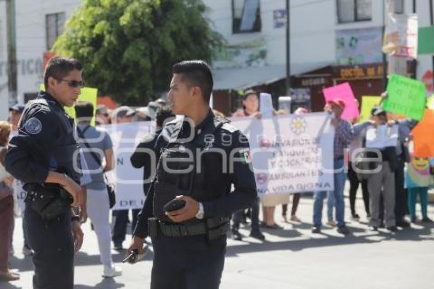 MANIFESTACIÓN . LA MARGARITA