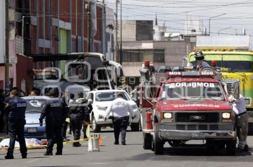 INCENDIO AUTOBÚS