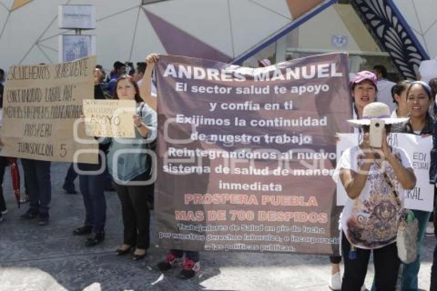 AMLO . MANIFESTACIÓN . CENTRO EXPOSITOR