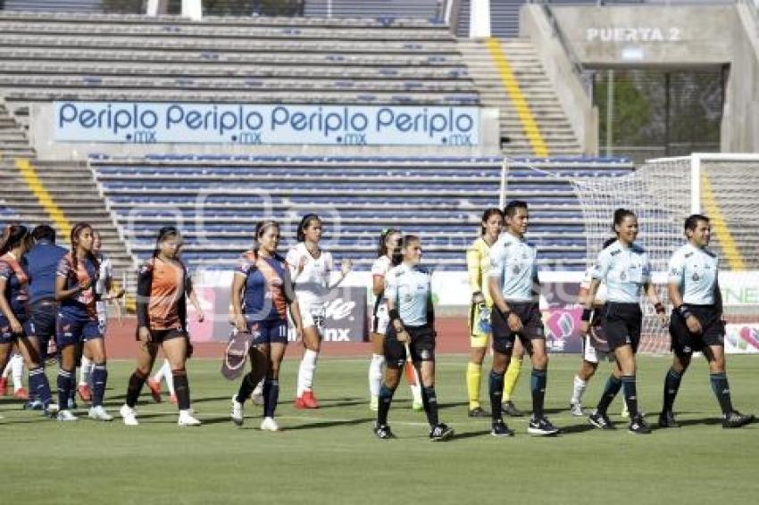 FUTBOL FEMENIL . LOBOS BUAP VS CLUB PUEBLA