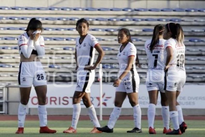 FUTBOL FEMENIL . CLUB PUEBLA VS LOBOS BUAP