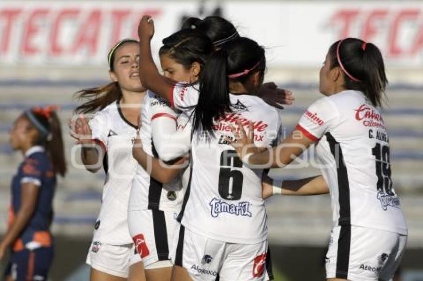 FUTBOL FEMENIL . CLUB PUEBLA VS LOBOS BUAP