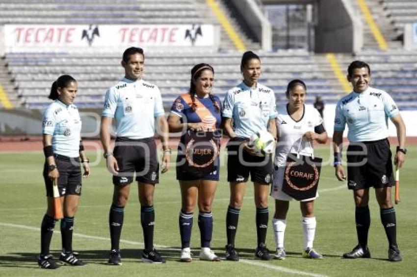 FUTBOL FEMENIL . LOBOS BUAP VS CLUB PUEBLA