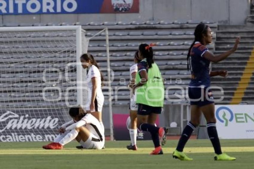 FUTBOL FEMENIL . CLUB PUEBLA VS LOBOS BUAP