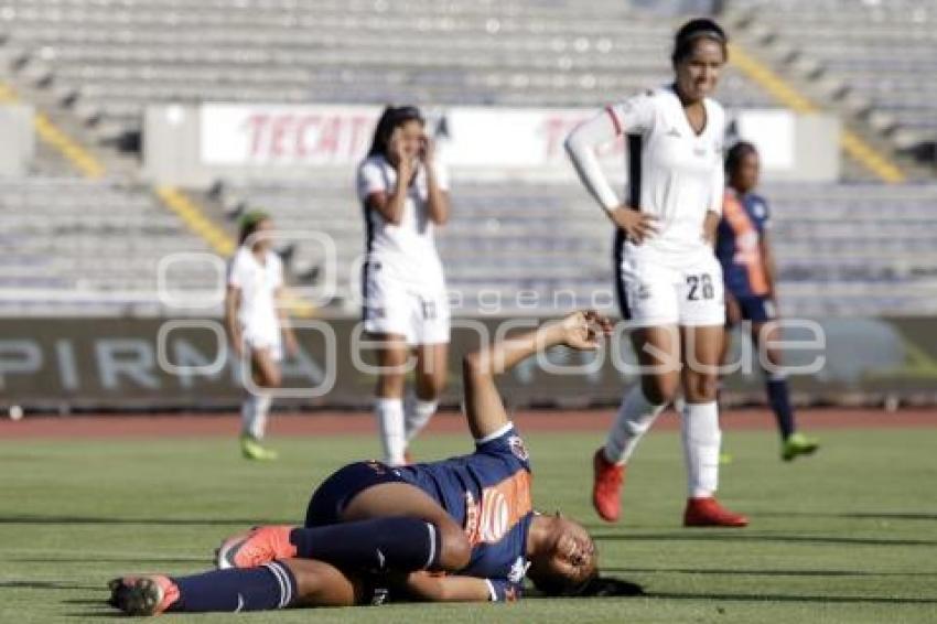 FUTBOL FEMENIL . CLUB PUEBLA VS LOBOS BUAP