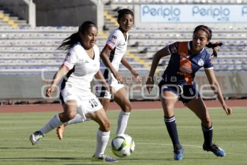 FUTBOL FEMENIL . LOBOS BUAP VS CLUB PUEBLA