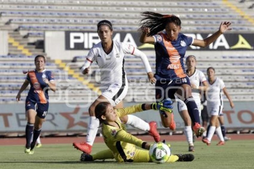 FUTBOL FEMENIL . CLUB PUEBLA VS LOBOS BUAP