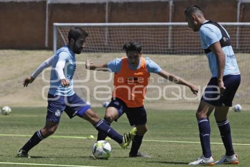 CLUB PUEBLA . ENTRENAMIENTO